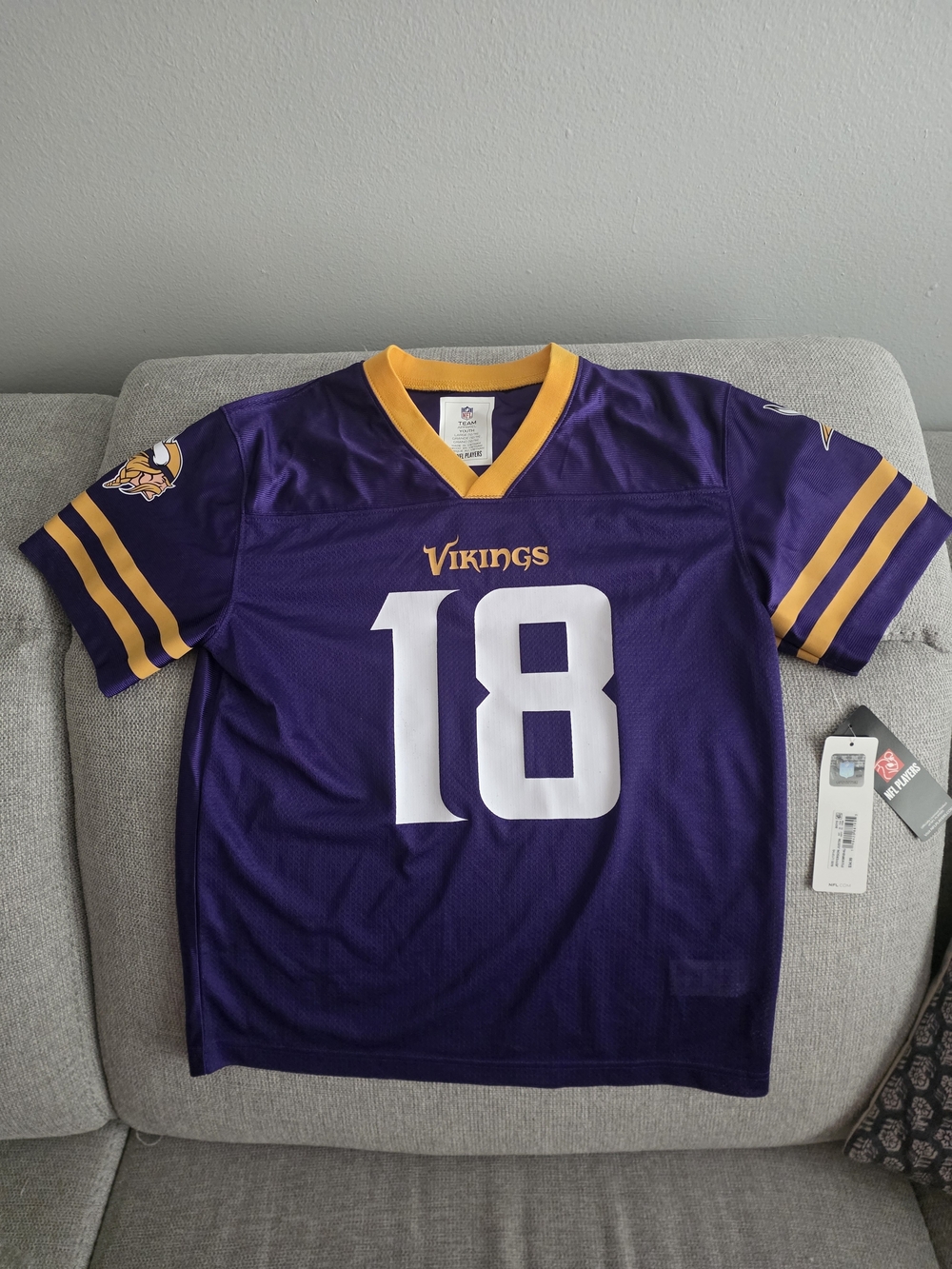 NFL Justin Jefferson Jersey Vikings